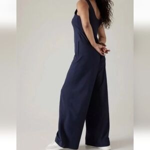 Athleta Navy Jumpsuit